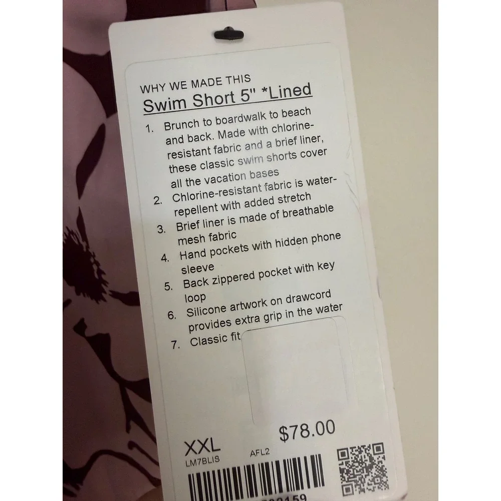 Lululemon Men's Swim Short 5